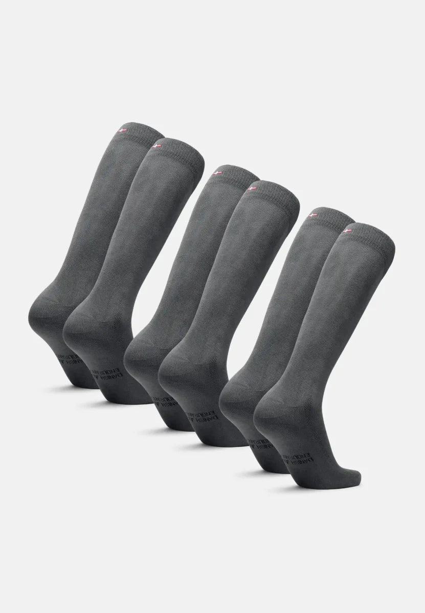 Humktnn | Knee-Length Bamboo Dress Socks for Business & Formal Wear