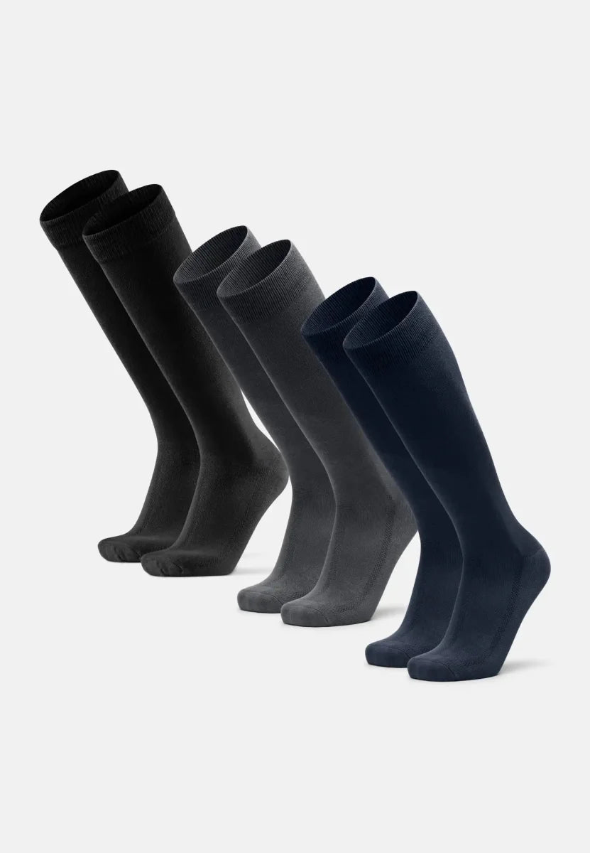 Humktnn | Knee-Length Bamboo Dress Socks for Business & Formal Wear