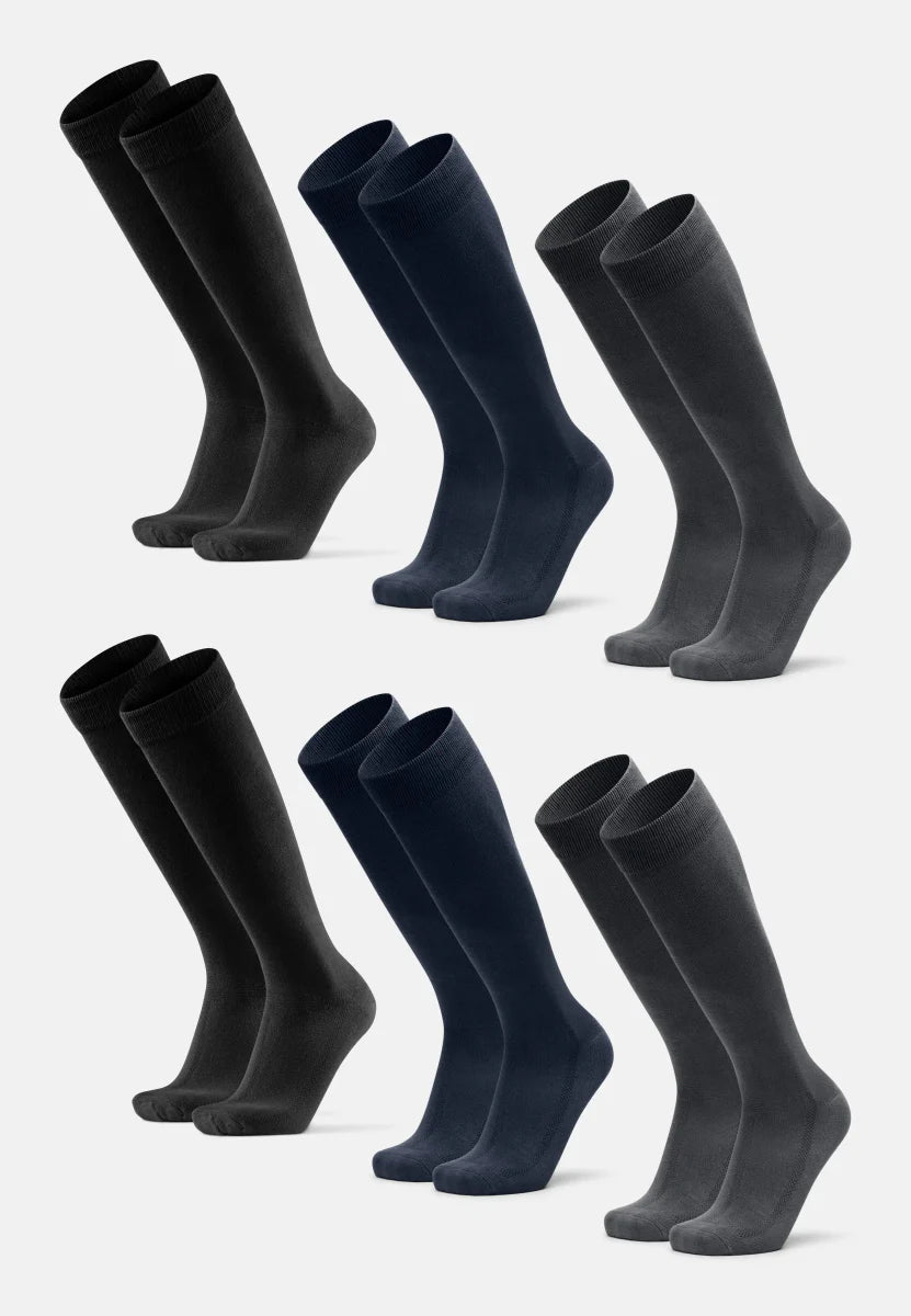 Humktnn | Knee-Length Bamboo Dress Socks for Business & Formal Wear