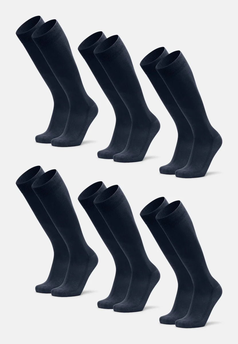 Humktnn | Knee-Length Bamboo Dress Socks for Business & Formal Wear