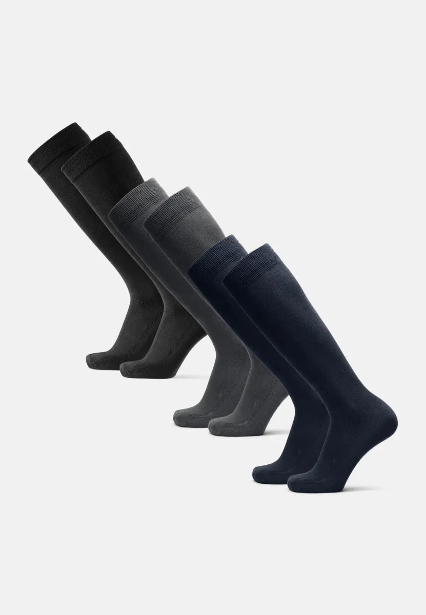 Humktnn | Knee-Length Bamboo Dress Socks for Business & Formal Wear