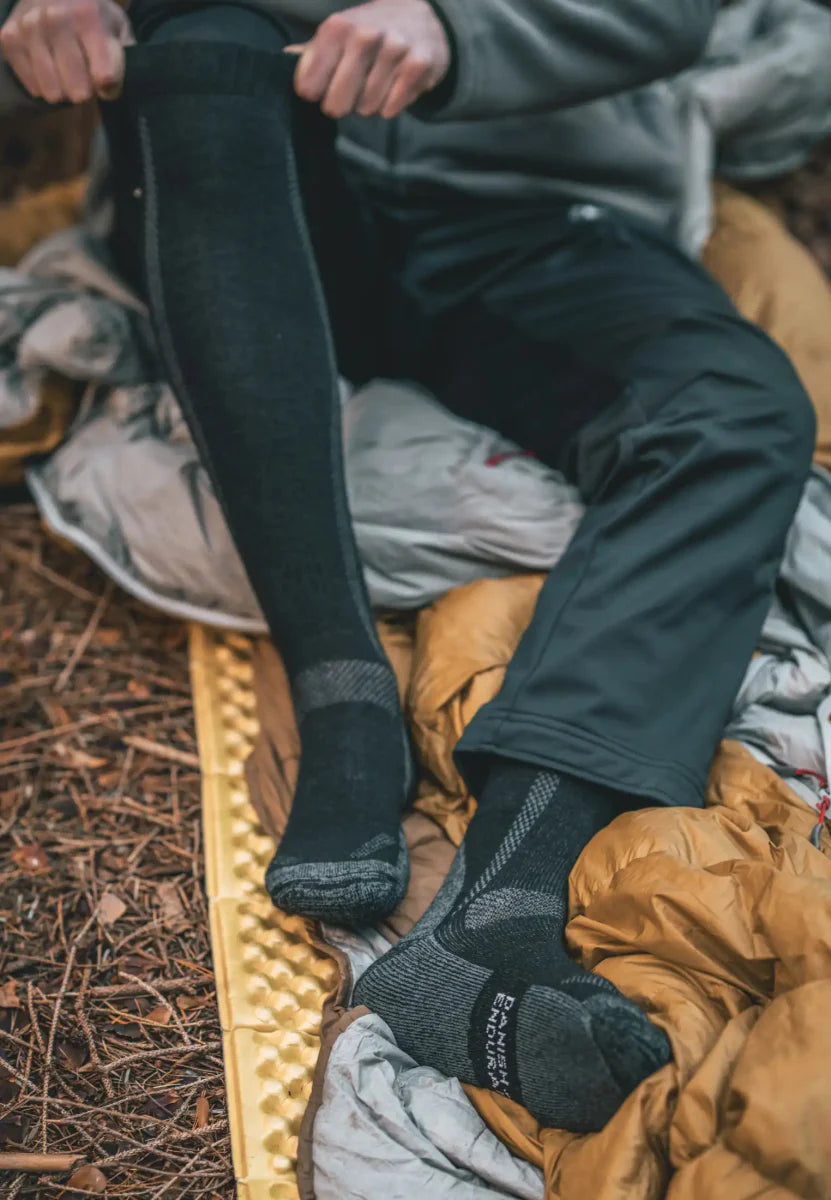 Humktnn | Knee-Length Merino Hiking Socks for Long-Distance Trails