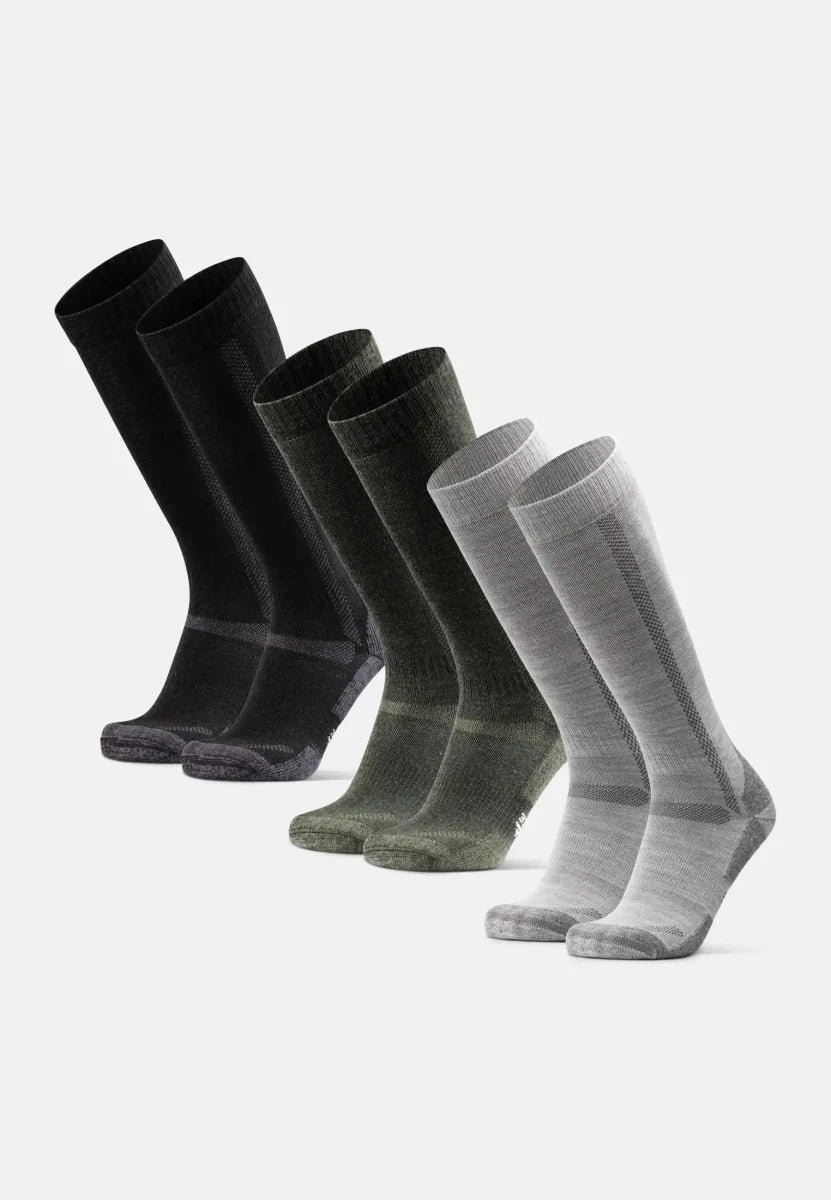 Humktnn | Knee-Length Merino Hiking Socks for Long-Distance Trails