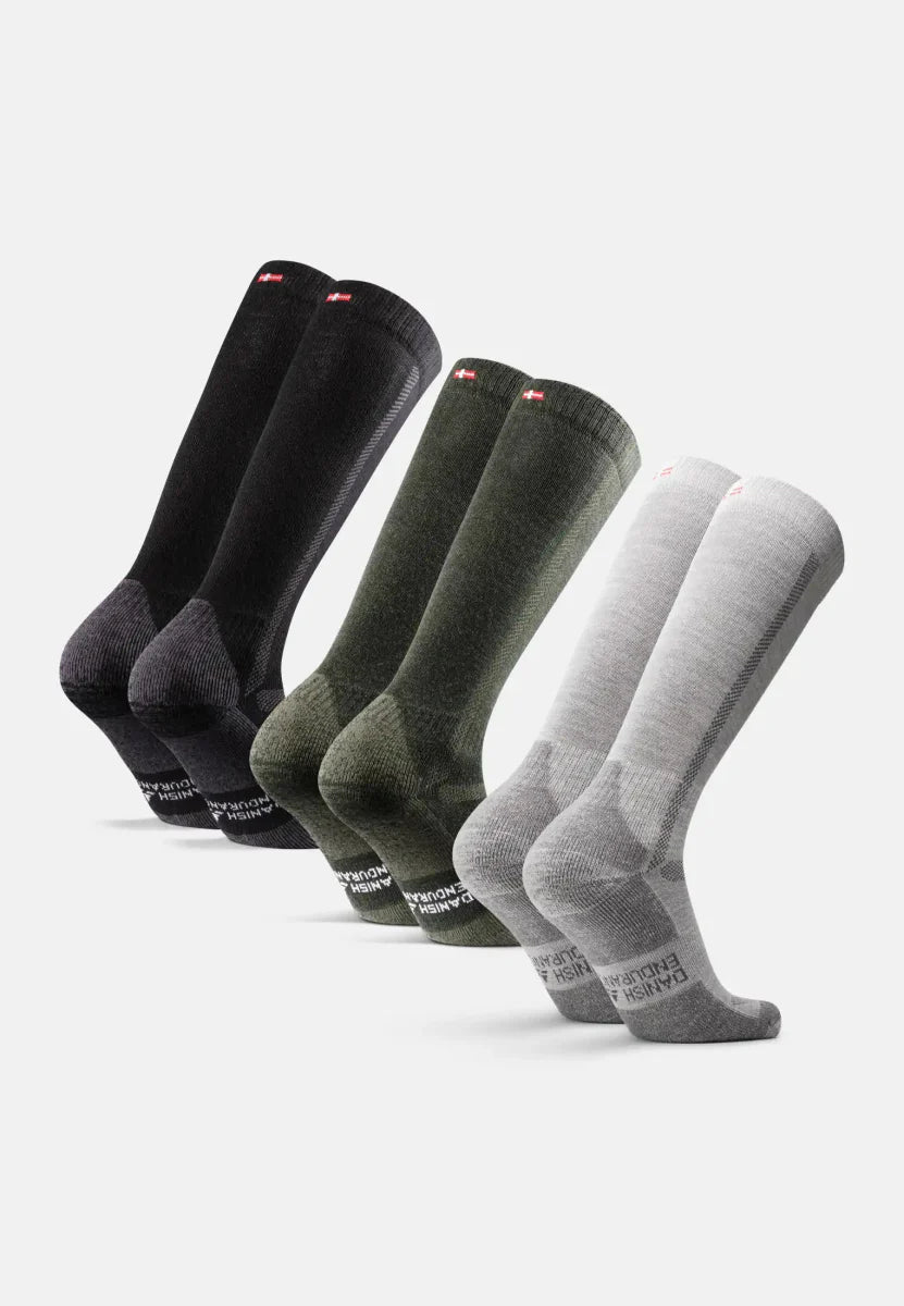 Humktnn | Knee-Length Merino Hiking Socks for Long-Distance Trails