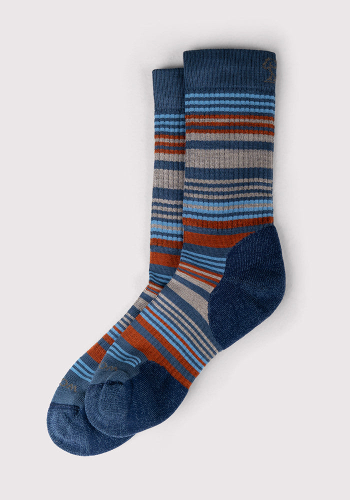 Humktnn | Men’s Merino Wool Crew Socks with Lightweight Cushioning for Daily Comfort