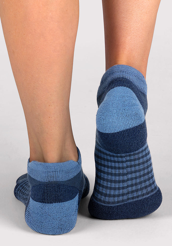 Humktnn | Women’s Lightweight Merino Wool No Show Socks with Breathable Support