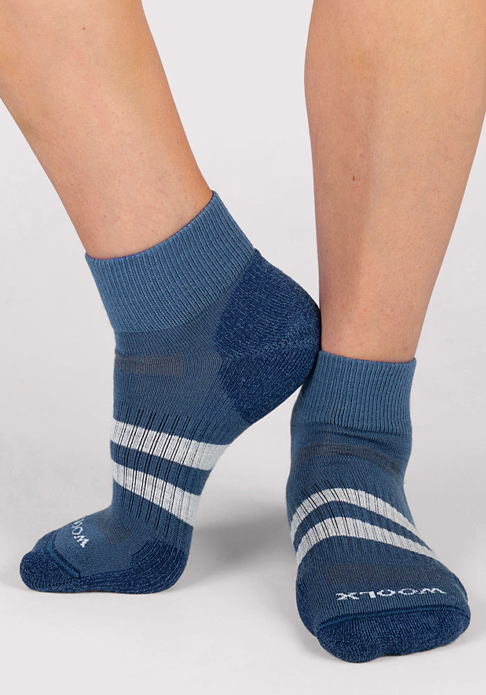 Humktnn | Women’s Lightweight Merino Wool Ankle Socks for Everyday Wear