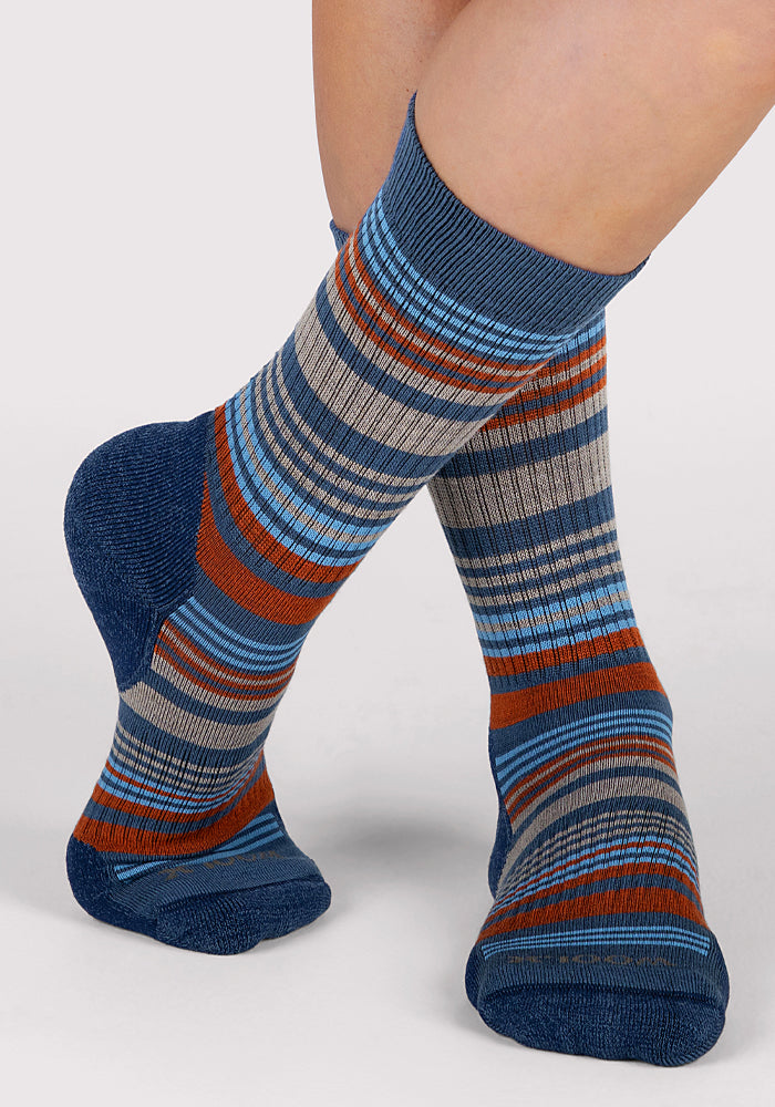 Humktnn | Women’s Cushioned Merino Wool Crew Socks for Everyday Comfort