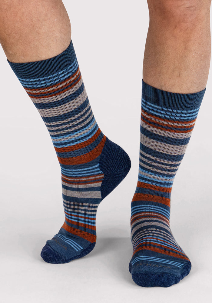 Humktnn | Men’s Merino Wool Crew Socks with Lightweight Cushioning for Daily Comfort