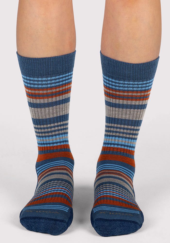 Humktnn | Women’s Cushioned Merino Wool Crew Socks for Everyday Comfort