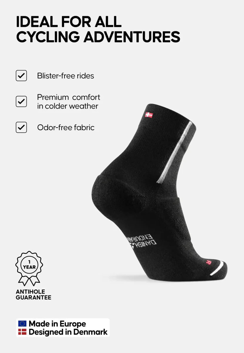 Humktnn | Merino Cycling Socks for Cold Weather Riding
