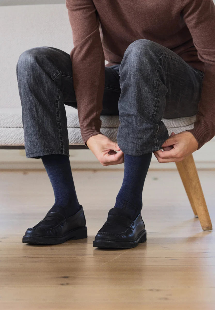 Humktnn | Merino Wool Dress Socks – Refined Comfort for Business Wear