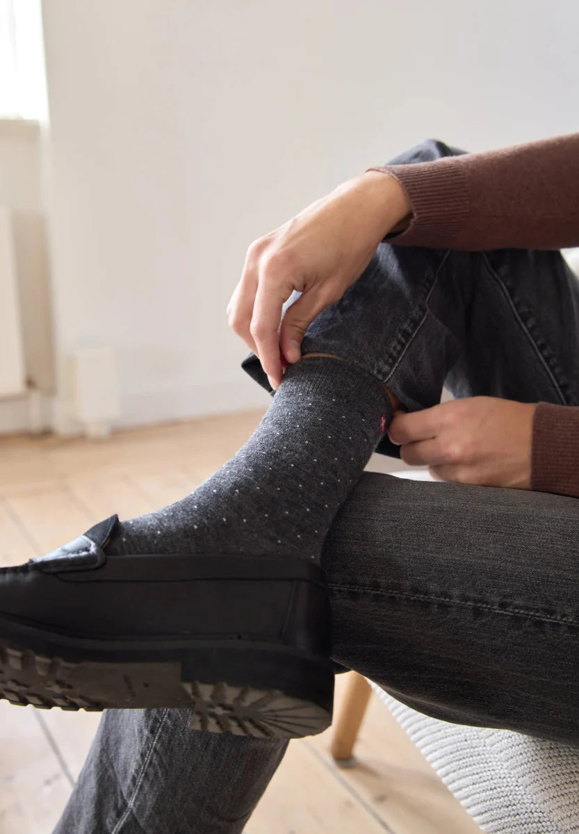 Humktnn | Merino Wool Dress Socks – Refined Comfort for Business Wear
