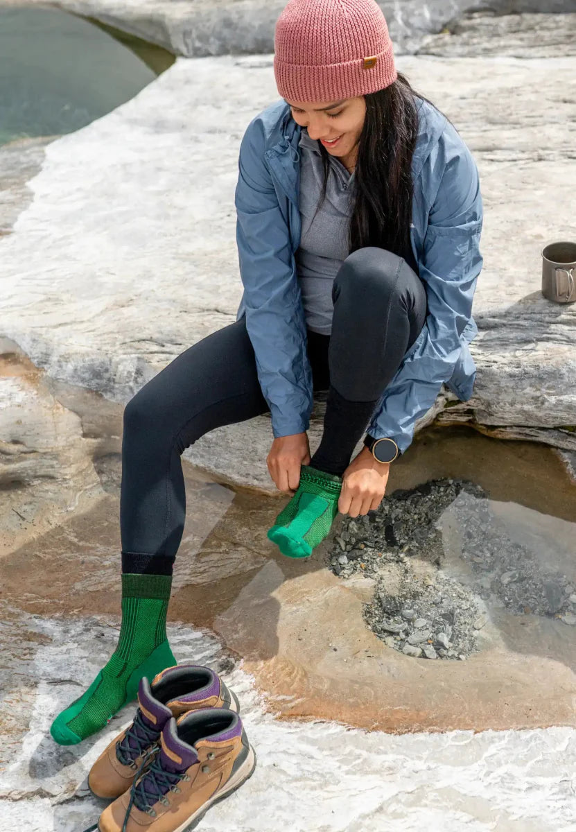 Humktnn | Lightweight Merino Liner Socks for Hiking Layering
