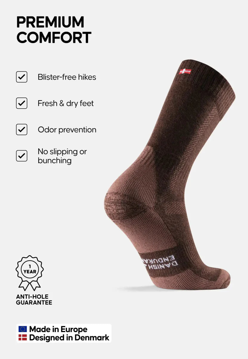 Humktnn | Merino Wool Hiking Socks – Moisture Control and Trail Comfort