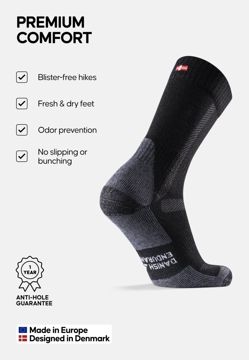 Humktnn | Merino Wool Hiking Socks – Moisture Control and Trail Comfort