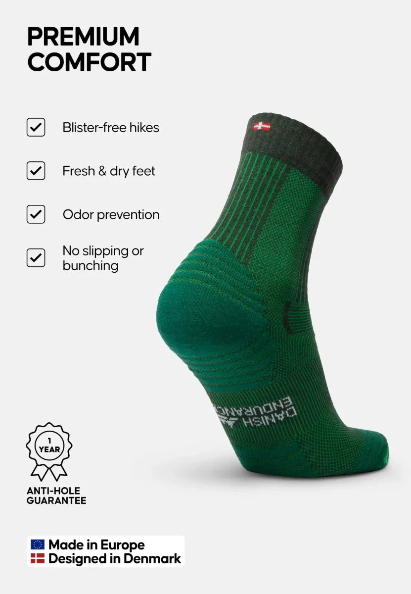 Humktnn | Lightweight Merino Wool Hiking Socks – Breathable Trail Comfort