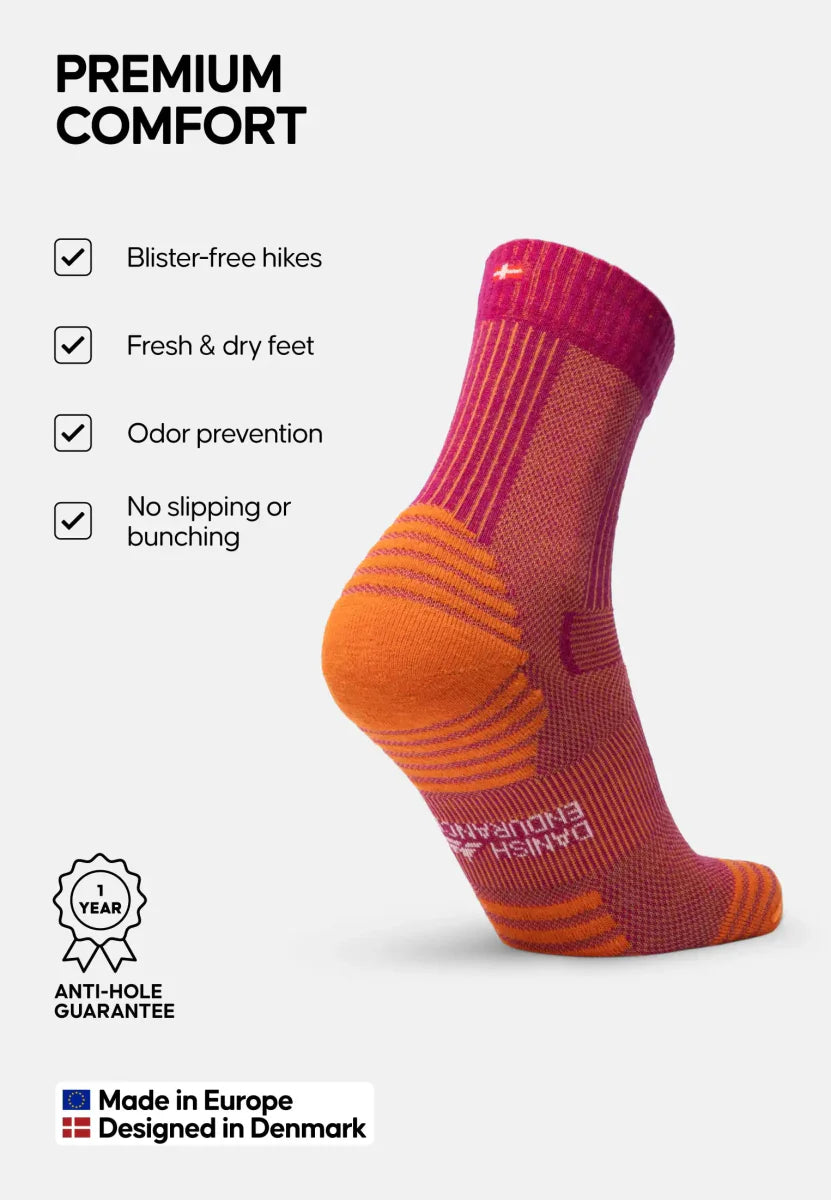 Humktnn | Lightweight Merino Wool Hiking Socks – Breathable Trail Comfort