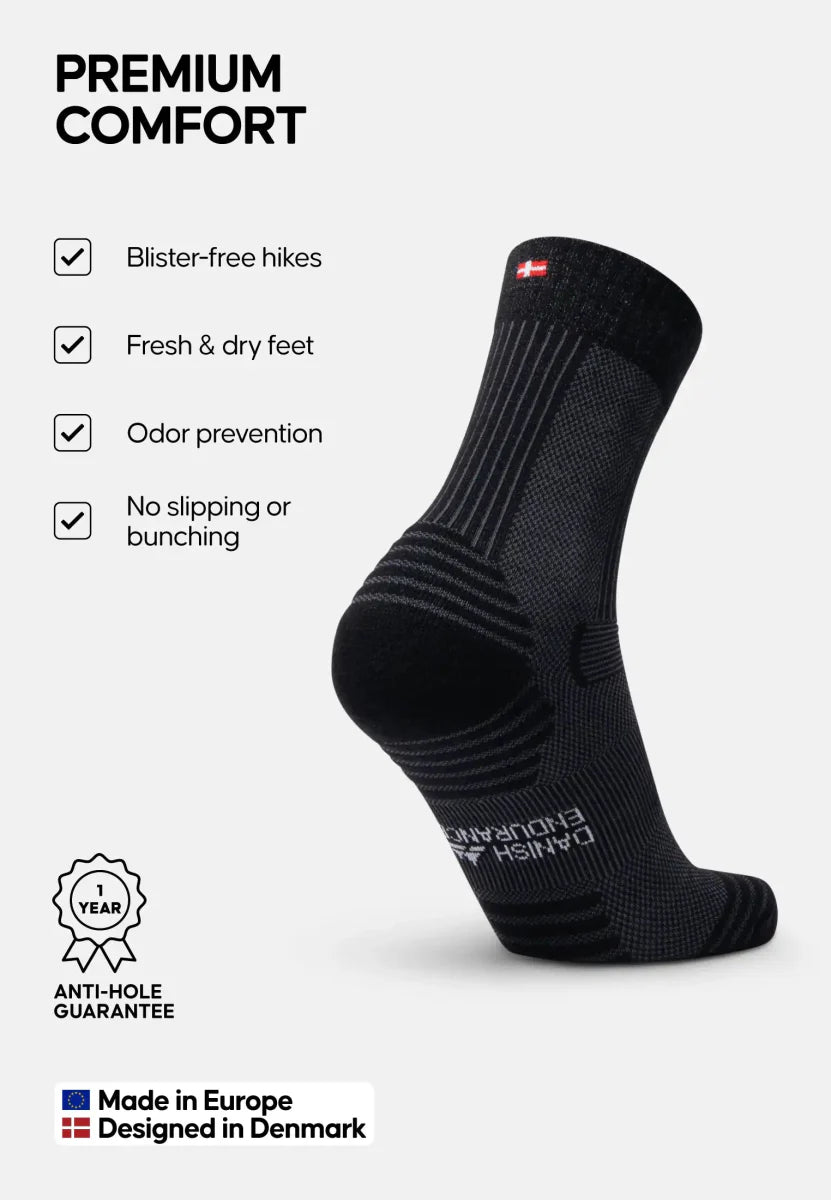 Humktnn | Lightweight Merino Wool Hiking Socks – Breathable Trail Comfort