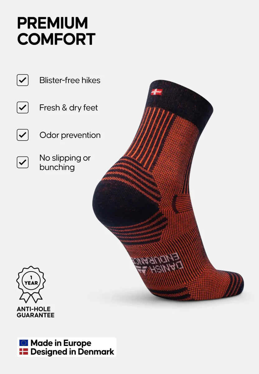 Humktnn | Lightweight Merino Wool Hiking Socks – Breathable Trail Comfort