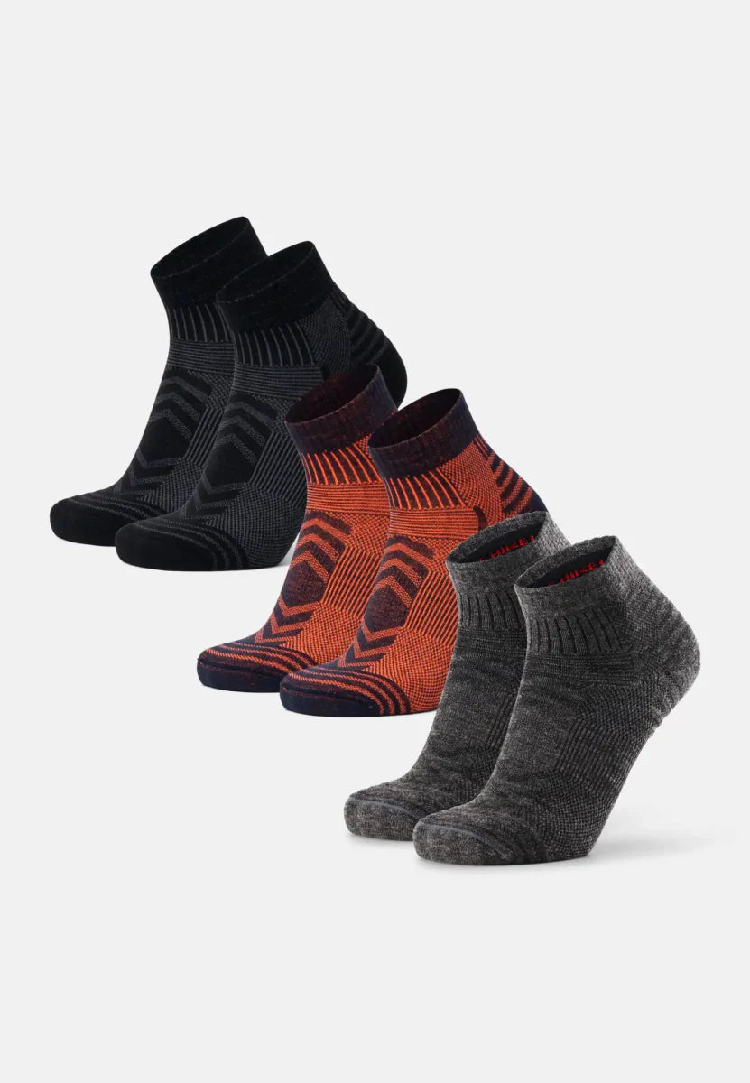 Humktnn | Low-Cut Merino Wool Hiking Socks for Mild Weather Adventures