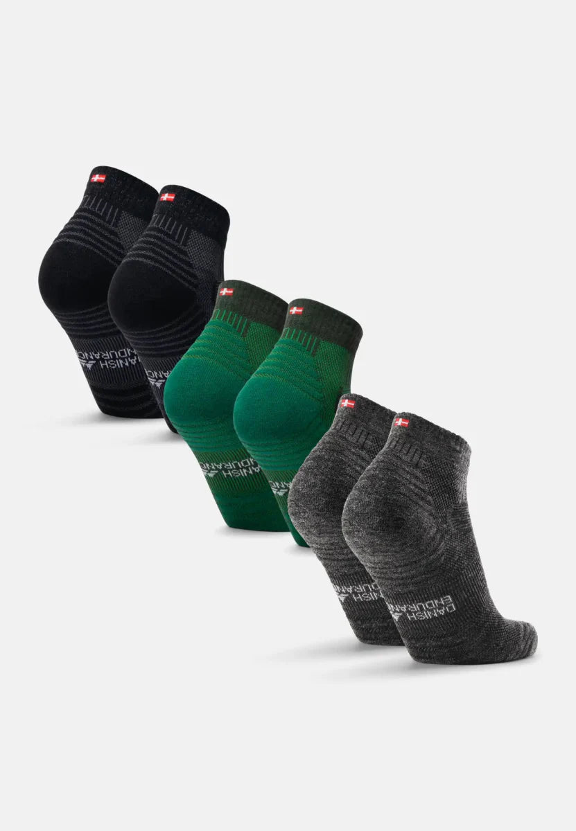Humktnn | Low-Cut Merino Wool Hiking Socks for Mild Weather Adventures