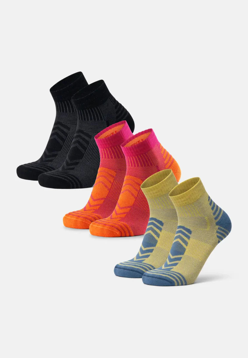 Humktnn | Low-Cut Merino Wool Hiking Socks for Mild Weather Adventures