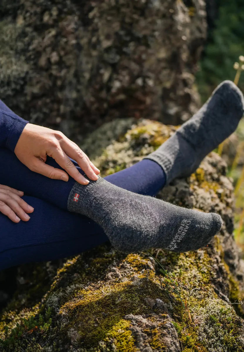 Humktnn | Low-Cut Merino Wool Hiking Socks for Mild Weather Adventures