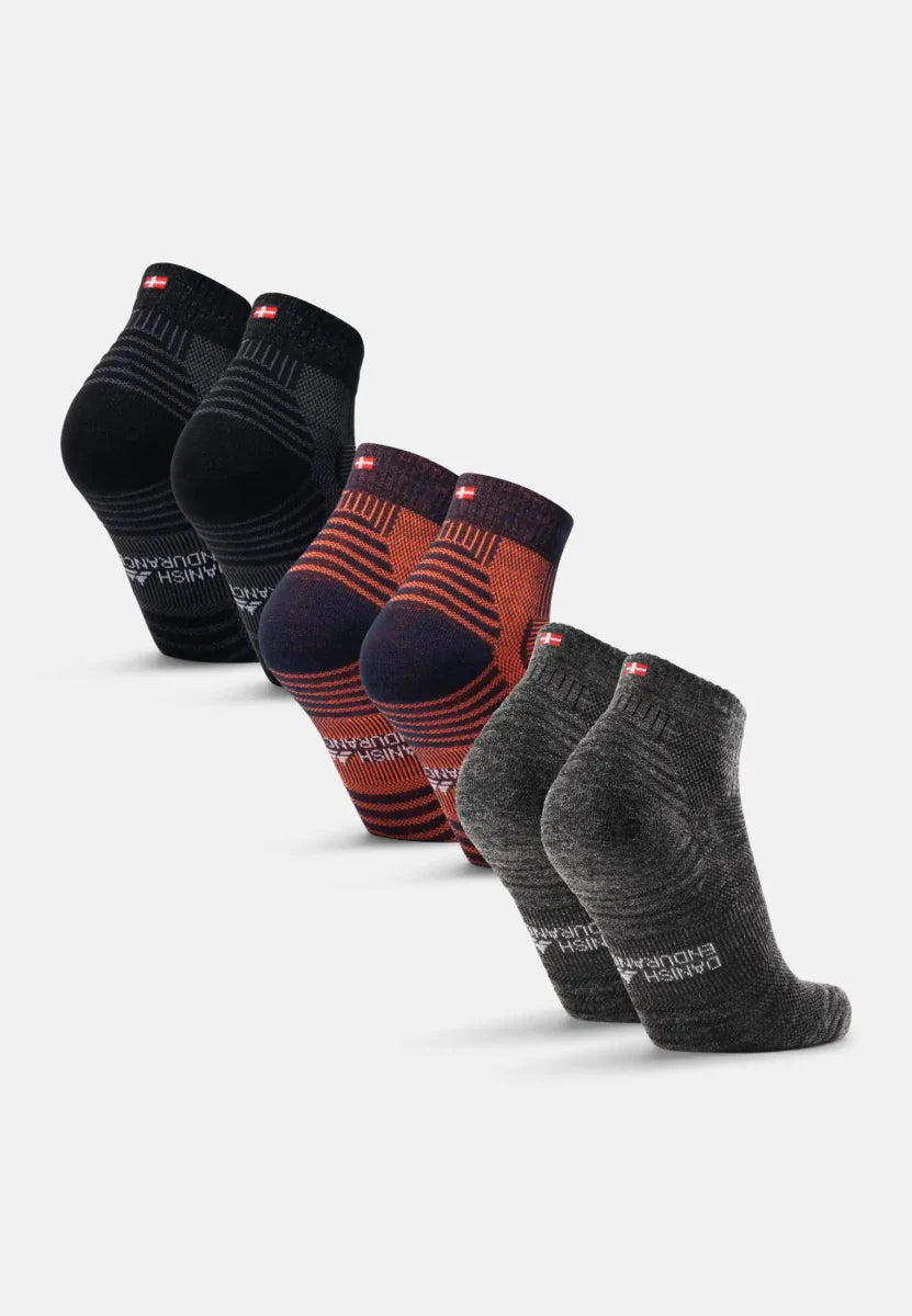 Humktnn | Low-Cut Merino Wool Hiking Socks for Mild Weather Adventures