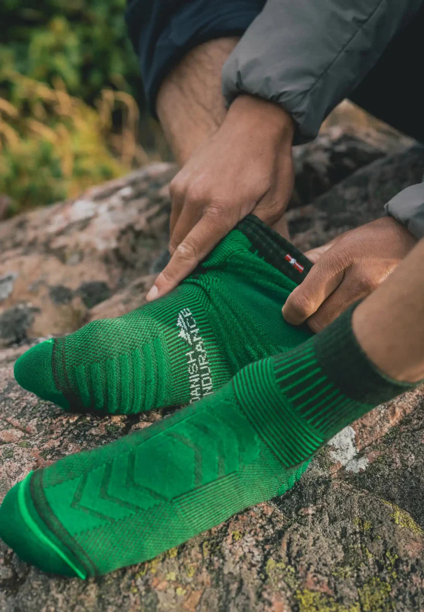 Humktnn | Low-Cut Merino Wool Hiking Socks for Mild Weather Adventures