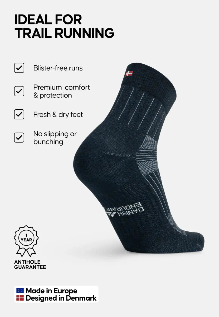 Humktnn | Temperature-Regulating Wool Socks for Running Performance