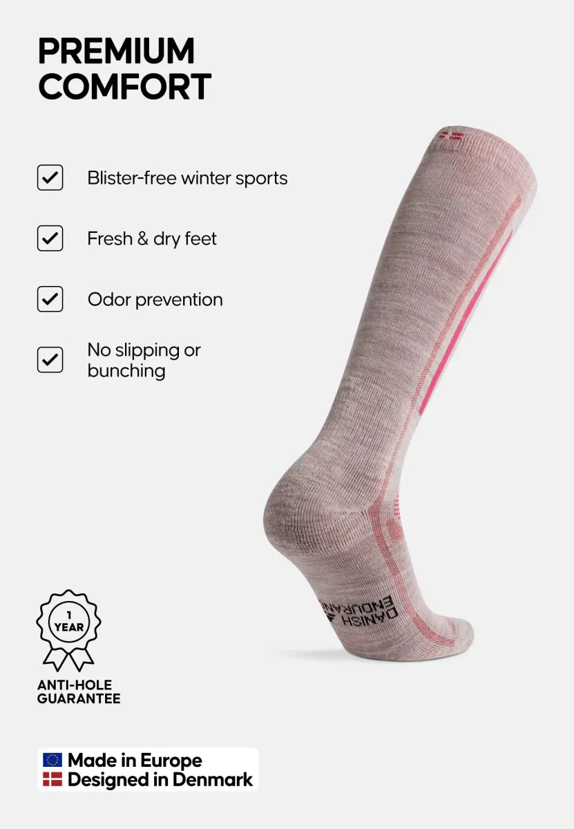 Humktnn | Merino Wool Ski Socks – Warmth and Support for Snow Sports