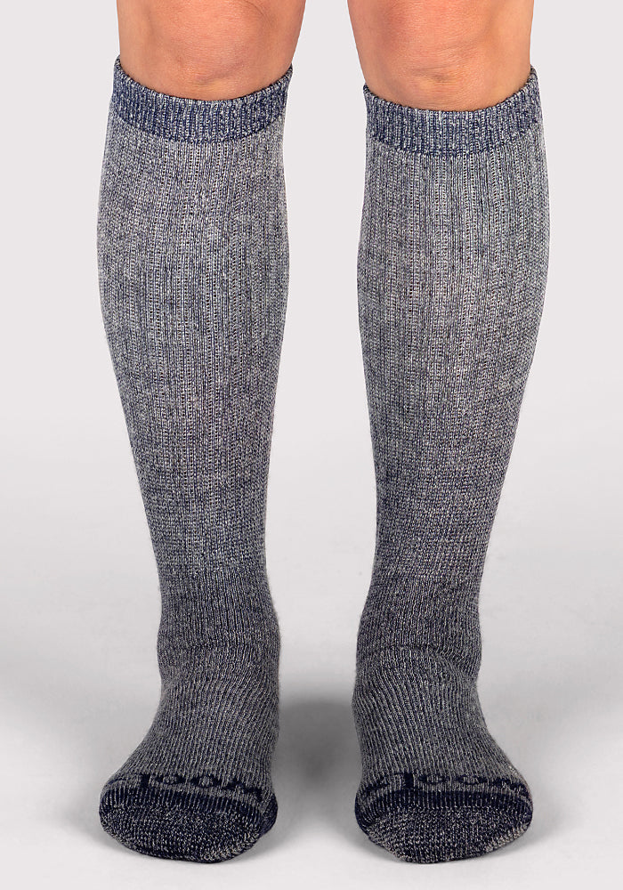 Humktnn| Women’s Heavyweight Over-The-Calf Merino Wool Socks for Extreme Cold