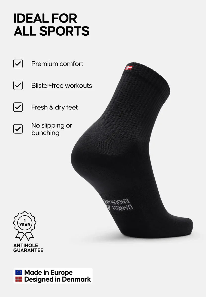 Humktnn | Quarter Pro Sports Socks – Performance Fit for Intense Training