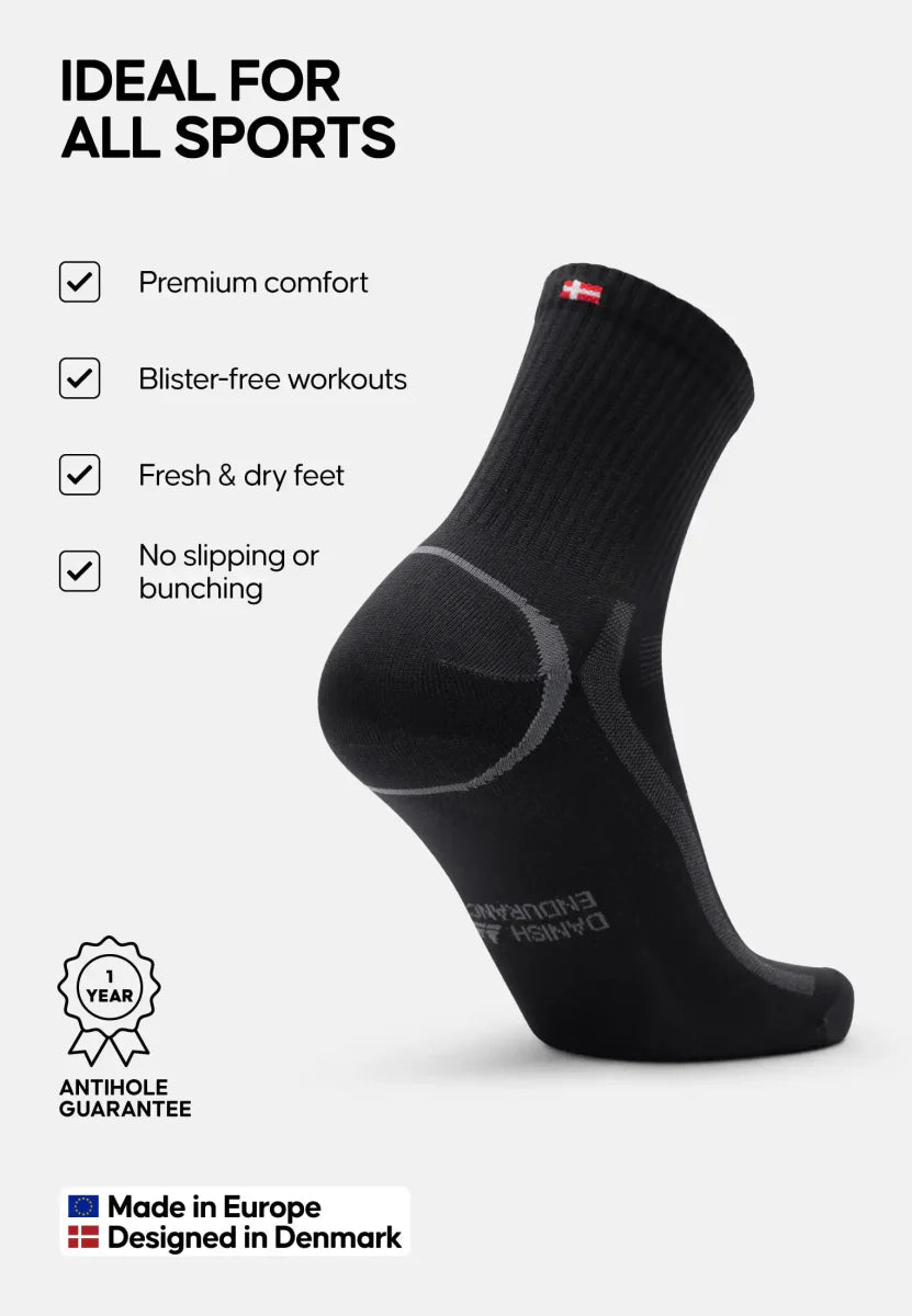 Humktnn | Quarter Pro Sports Socks – Performance Fit for Intense Training