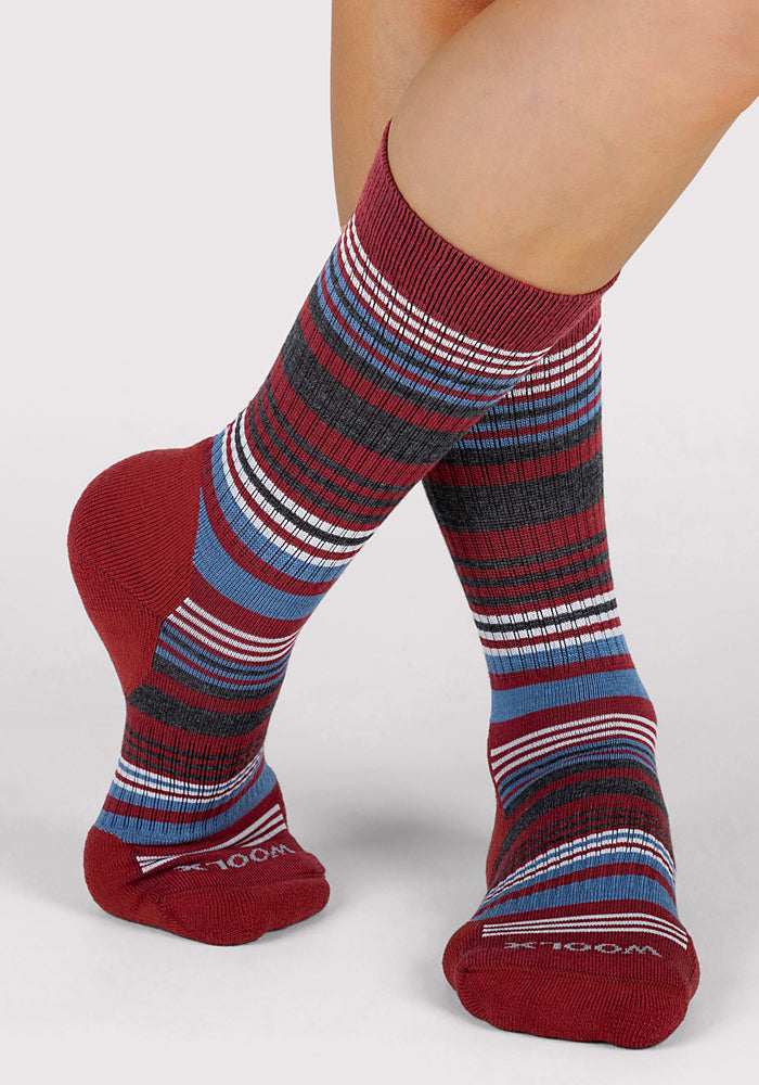 Humktnn | Women’s Merino Wool Everyday Crew Socks for Comfort & Freshness
