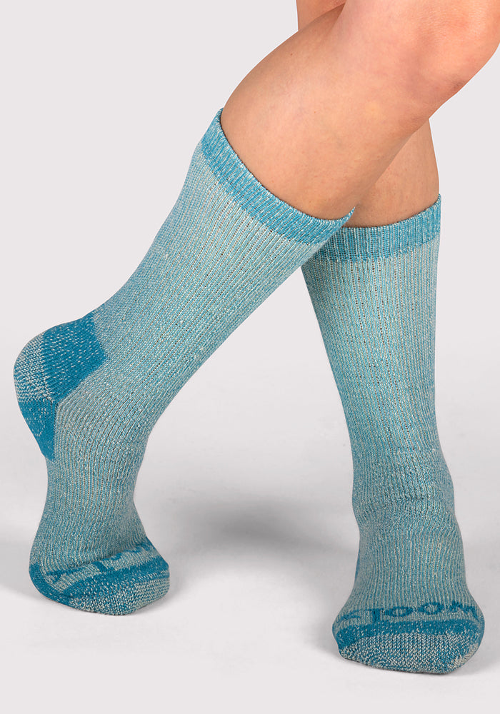 Humktnn | Women’s Heavyweight Merino Wool Crew Socks for Extreme Cold