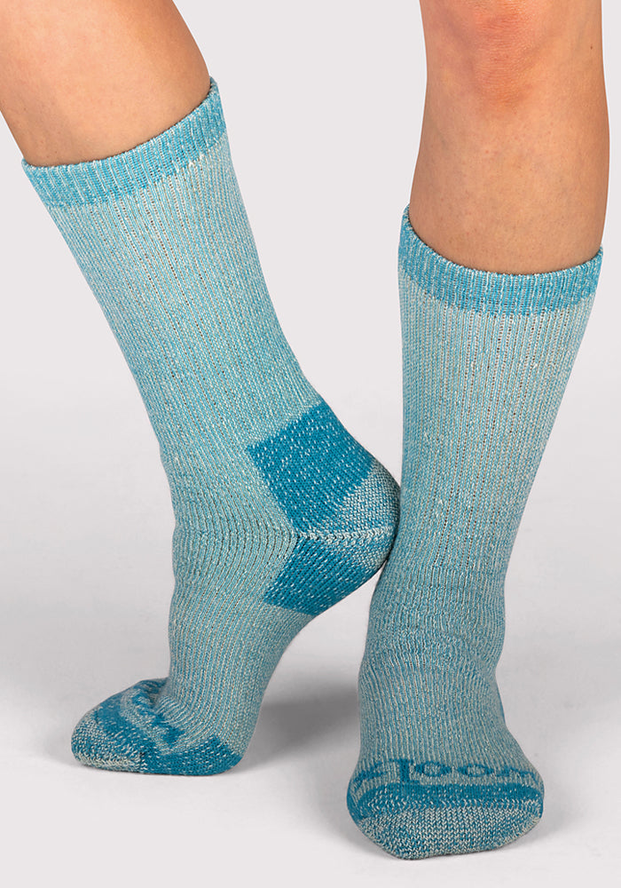 Humktnn | Women’s Heavyweight Merino Wool Crew Socks for Extreme Cold