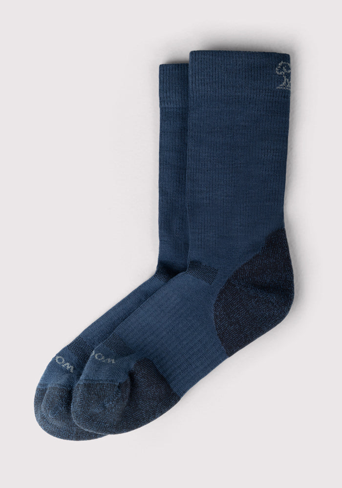Humktnn | Men’s Lightweight Merino Wool Crew Socks for Everyday Wear