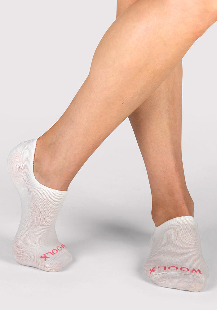 Humktnn | Women’s Lightweight Merino Wool No Show Ped Socks with Stay-Put Fit