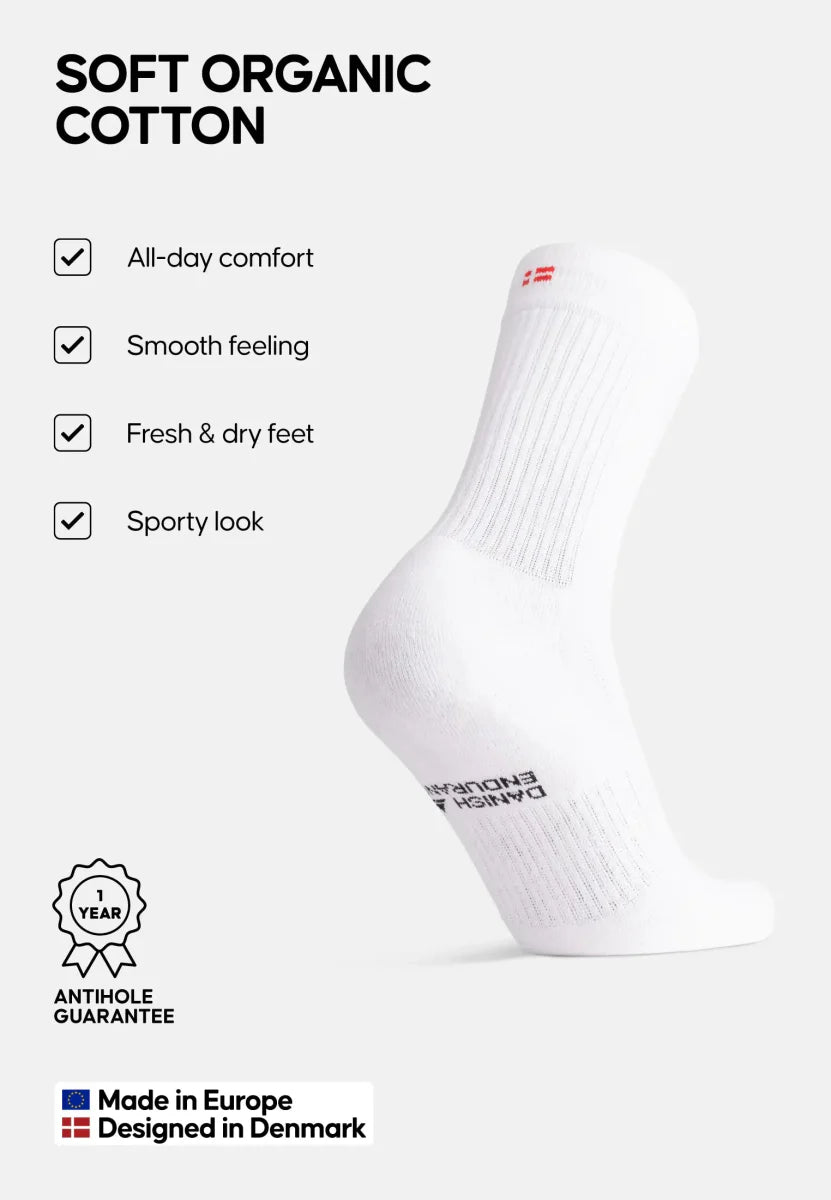 Humktnn | Organic Cotton Tennis Socks – Breathable Comfort on the Court