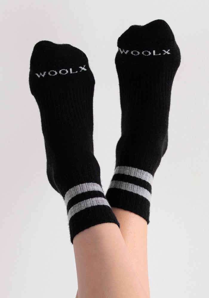 Humktnn | Women’s Lightweight Merino Wool Mini Crew Socks for Sporty Everyday Wear