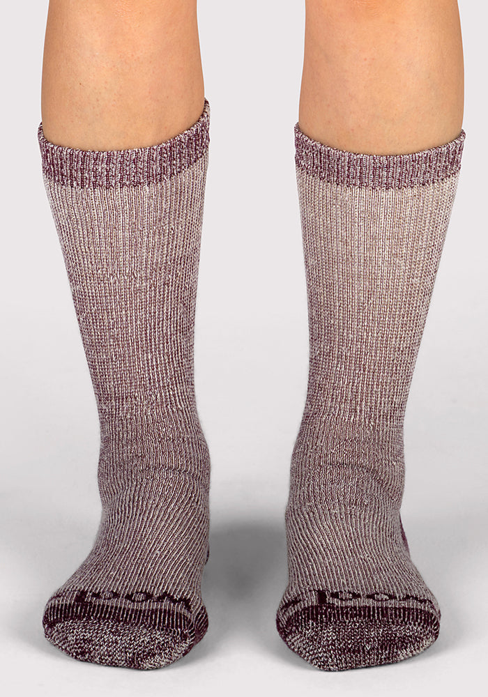 Humktnn | Women’s Heavyweight Merino Wool Crew Socks for Extreme Cold Weather