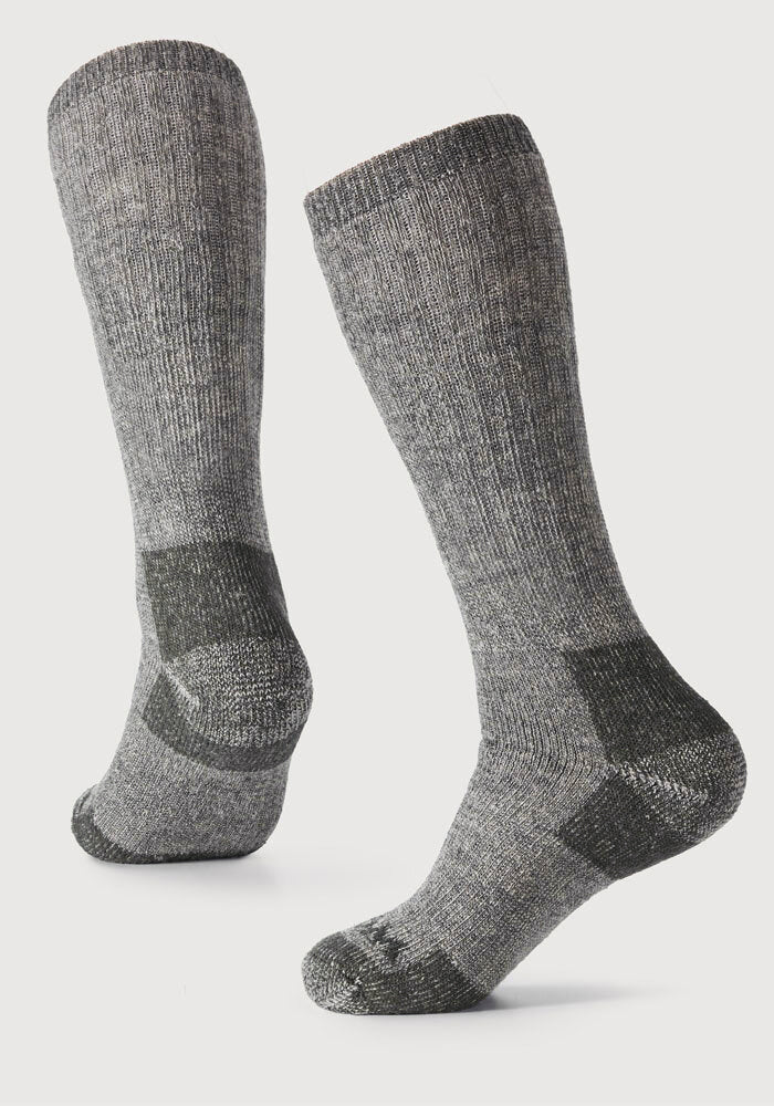 Humktnn | Women’s Heavyweight Merino Wool Over-The-Calf Socks for Extreme Cold
