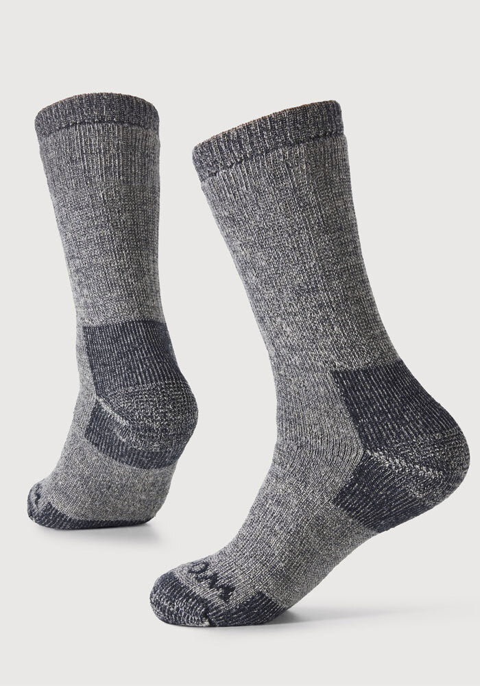 Humktnn | Women’s Heavyweight Merino Wool Crew Socks for Extreme Cold