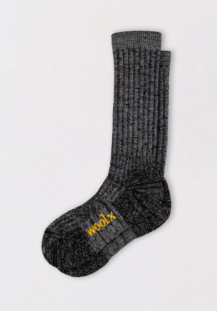 Humktnn| Men’s Mid Calf Merino Wool Hiking Socks with Full Cushion