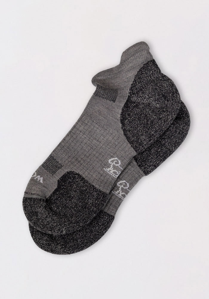 Humktnn | Women’s Merino Wool No Show Socks with Cushioning for Everyday Wear